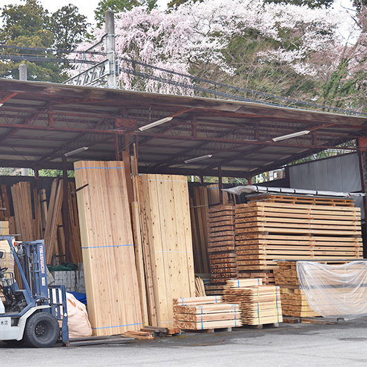 事務所前の様子